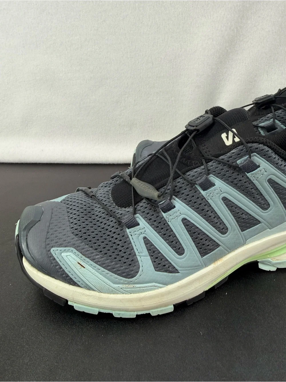 Salomon Women's Athletic XA Pro 3D Trail Shoes in Black and Light Teal